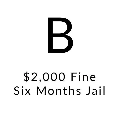 Class B Misdemeanor.jpg 1 | Varghese Summersett inner-img