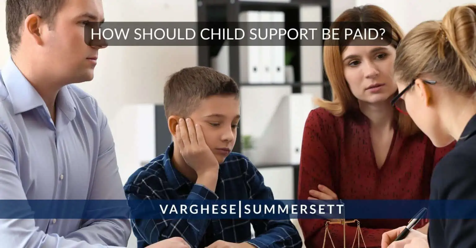 how should child support be paid 1536x800 1 | Varghese Summersett How is child support paid in Texas