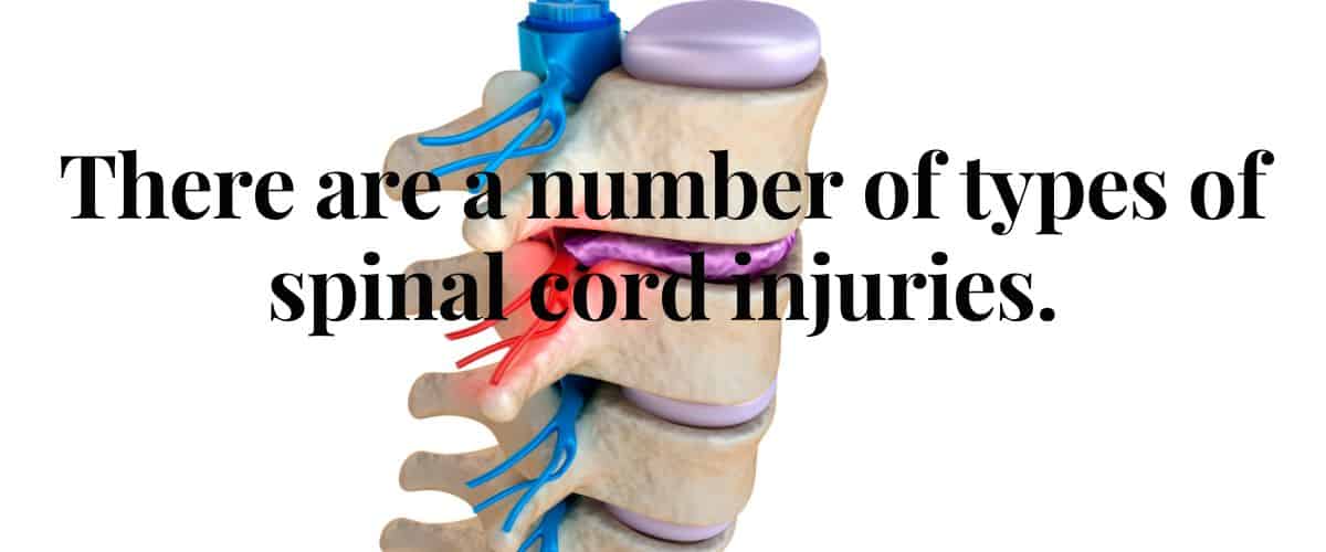 tipos de lesiones medulares